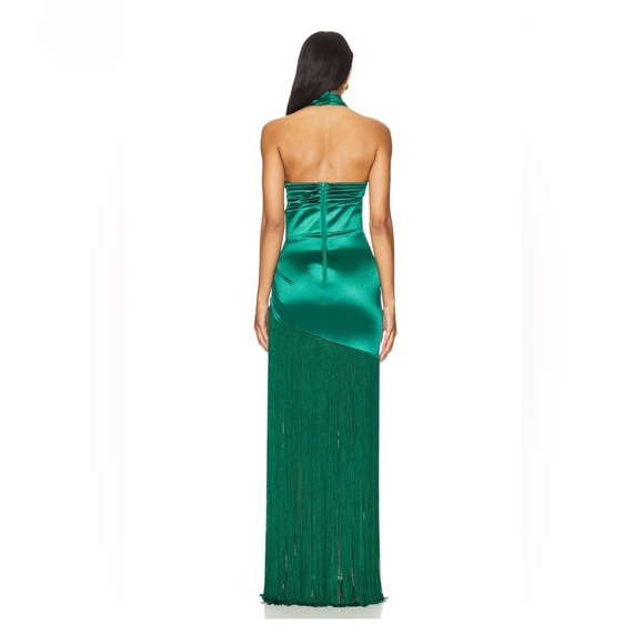 BRONX AND BANCO BALI GOWN IN EMERALD GREEN - Picture 3 of 7